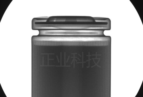 XRAY检测设备对钢壳电池检测的效果图