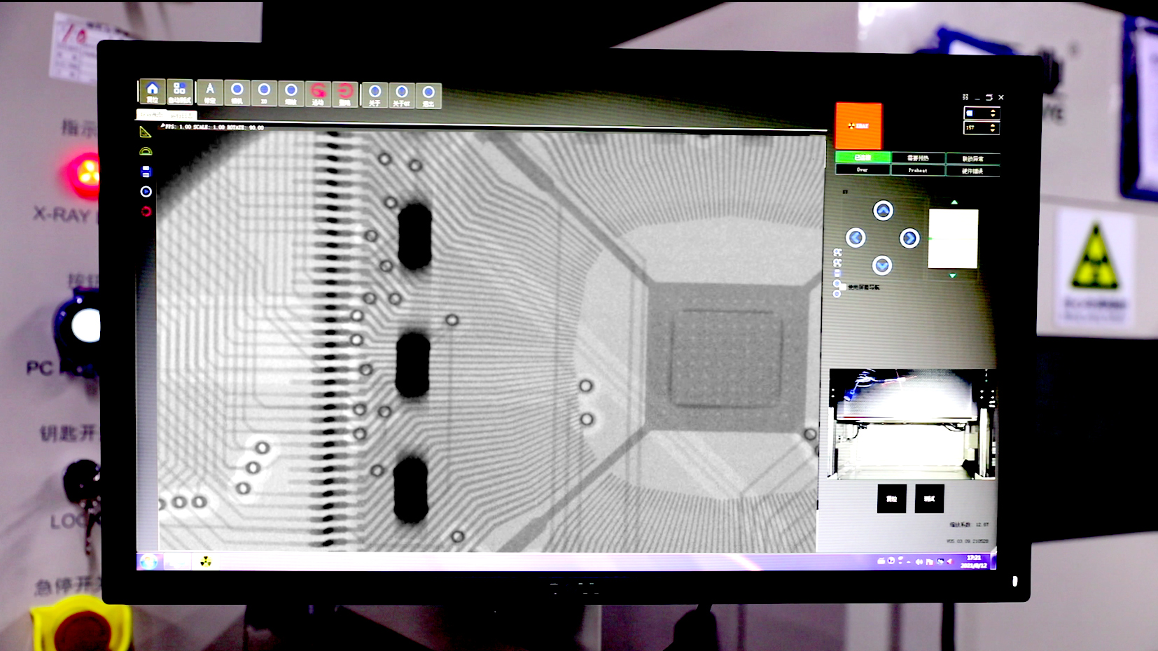 实时成像 X-RAY 检测设备在半导体封装中的应用